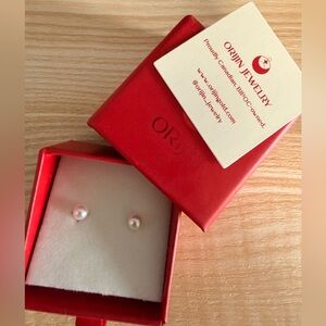Jilly Box Spring 2026 Orijin Jewelry Pearl Stud Earrings